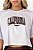 CROPPED OVERSIZED ESTAMPADA CALIFORNIA - COR BRANCO - Imagem 1