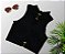 Cropped Preto com Fivela Dourada - Imagem 2