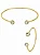 Conjunto Choker & Bracelete Ponto de Luz - Imagem 2