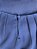 Blusa de crepe azul com pregas e botão no decote - Imagem 4