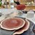 Conjunto 6 Pratos Raso Ferrugem Maia - Imagem 2