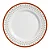 Conjunto 6 Pratos Rasos Chistmas Dots - Alleanza - Imagem 1