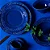 Conjunto 6 Pratos Rasos Acanthus Azul Navy - Porto Brasil - Imagem 2