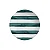 Conjunto 6 Pratos Sobremesa Coup Green Trace - Alleanza - Imagem 1