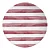 Conjunto 6 Pratos Rasos Coup Pink Trace - Alleanza - Imagem 1