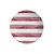 Conjunto 6 Pratos Sobremesa Coup Pink Trace - Alleanza - Imagem 1