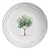 Conjunto 6 Pratos Sobremesa Coup Oliveira By Aurora - Alleanza - Imagem 1