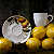 Conjunto 6 Xícaras Chá com 6 Pires Bio Limonata 170ml - Porto Brasil - Imagem 3