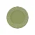 Conjunto 6 Pratos Sobremesa Frisada Verde Cristina - Scalla - Imagem 1