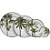Conjunto 6 Pratos Sobremesa Malibu - Alleanza - Imagem 4