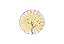 Conjunto 6 Pratos Sobremesa C/ Filete Ouro Ype Amarelo - Scalla - Imagem 1