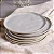 Conjunto 6 Pratos de Sobremesa Bio Latte Ø21,5cm - Porto Brasil - Imagem 2