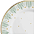 Conjunto 6 Pratos Rasos Donatella Ouro - Alleanza - Imagem 3