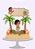 Topo de bolo Moana Baby - Imagem 1