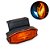 Lanterna Lateral Exclusive com Vigia e Suporte LED Bivolt - Imagem 1