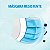 Máscara de Proteção Descartável de TNT com Tripla Camada, Elástico e Clip Nasal - Imagem 8