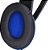 Headset Gamer VX GAMING V BLADE II, Saída USB Preto com Azul - Imagem 2