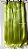 Aplique tic tac verde liso 60cm - Imagem 1