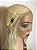 Peruca lace front wig repicada 75cm repartição livre -  Baby blond - PRONTA ENTREGA - Imagem 6