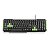 Teclado Gamer Multimidia Multilaser TC201 Teclas Verde Usb - Imagem 1