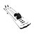 Suporte Vga Rise Mode Level 2 Small Black And White RM-SV-04-BW - Imagem 3