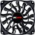 Fan para Gabinete PCYES Fury F3 120mm Slim - Imagem 1