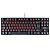 Teclado Gamer Mecanico PCyes Tkl Neron Switch Outemu Red Hotswap Led Vermelho - Pnohrdv - Imagem 1