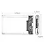 Case Gaveta Para Hd Externo Transparente YPH-30 Verde - Imagem 3