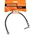 Cabo para Pedal P10 Hayonik Linha Brasil Preto 25cm - Imagem 1