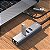 Hub Usb 4 Portas c/ Lan C3Tech HU-Lan1000GY Cinza - Imagem 4