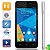 DOOGEE VALENCIA DG800 Celular Quad-Core Android 4.4.2 com Tela de 4.5 " IPS, Traseira Touch, GPS, OTA - Imagem 1