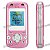Celular Q9 GSM miúdo Telefone w / 1.4 "LCD, Dual-Band, SIM único e GPS - Pink - Imagem 1
