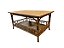Mesa de centro de bambu 90x60x47h cm - Imagem 1