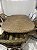 Mesa de jantar oval em junco/rattan natural - Imagem 4