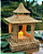 Pagoda em junco natural - Imagem 1