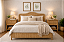Cama queen de junco natural - Imagem 1