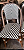 Cadeira Francesa V em Apui e junco preto e branco - Imagem 2