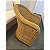 Conjunto de mesa de jantar em junco/rattan natural com 4 Poltronas - Imagem 3