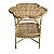 Mesa flor de cabeceira em rattan natural - Imagem 1