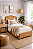 Cama de solteiro em junco natural - Imagem 5