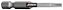 PONTEIRA TORX C65-TX C/ ENCAIXE SEXT. 1/4“ L=25 (TAMANHO T-8) - Imagem 1