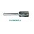 LIMA ROTATIVA CILÍNDRICA Ø8 (H6xC20xT65) - HTOM - Imagem 1