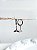 Argolinha Click com Pingente Cauda de Sereia - Ref 1632 - Aço inoxidável - Imagem 1