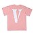 Camiseta VLONE "Pink Common Logo" 2815 - Imagem 2