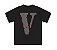 Camiseta Preta VLONE "999" Juice Wrld Refletiva - Imagem 1