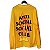 Camiseta Manga Comprida Anti Social Social Club 20SS Fire Logo Amarela - Imagem 1