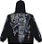 Moletom Travis Scott Cactus Jack x Fragment Skeleton Graffiti Full Zip - Imagem 2