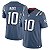 Camisa NFL Men's New England Patriots Drake Maye Nike Storm Blue 2025 - Imagem 1