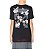 Camiseta Preta Off-White Logo Traseiro Cherry Blossom - Imagem 1