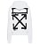 Moletom Off-White Branco Logo Traseiro Pixado - Imagem 1